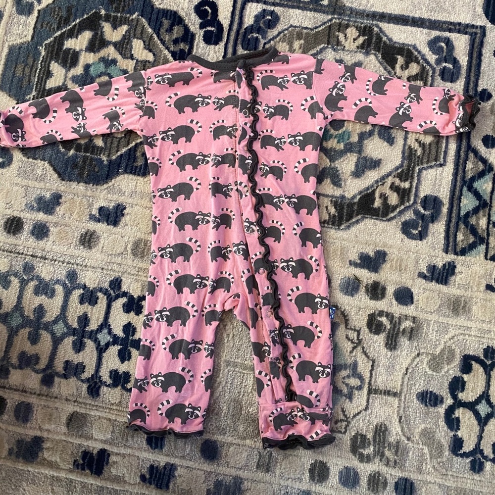 Kickee Pants coverall 3-6mo
